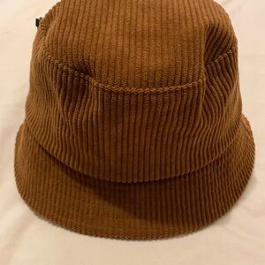 Hollister brown Corduroy Bucket Hat